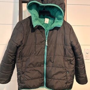 Boys Reversible Puffer Jacket